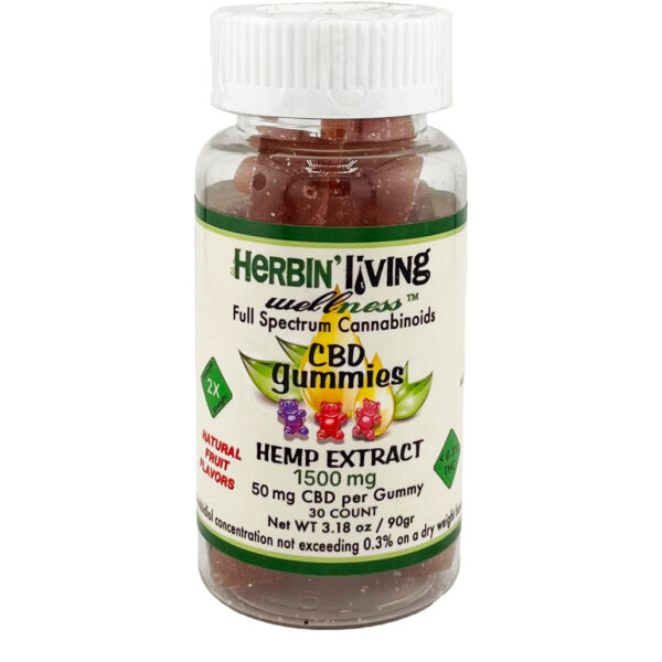 1500 mg Full Spectrum CBD Gummies