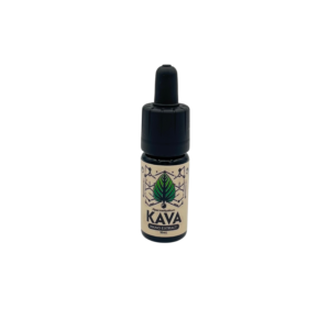 Front of Kava Nano Extract bottle – 10mL herbal tincture featuring Piper methysticum for calm and relaxation.