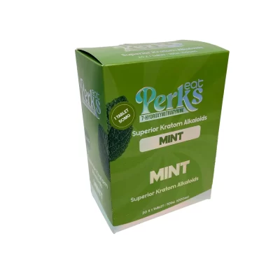 Eat Perks 7-Hydroxy Kratom Tablet – 50mg Mint (1 Count)