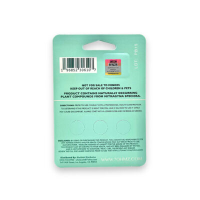7OHMZ 7-Hydroxymitragynine Tablets – 14mg (3ct)