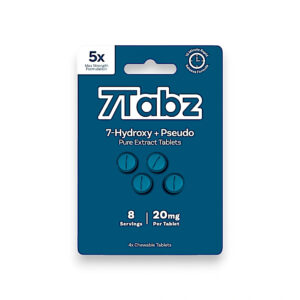 7Tabz 7-Hydroxy Pseudo Pure Extract Tablets 4ct – Front Packaging