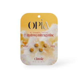 Opia 7-Hydroxymitragynine Tablets – 80mg Chewable Pack